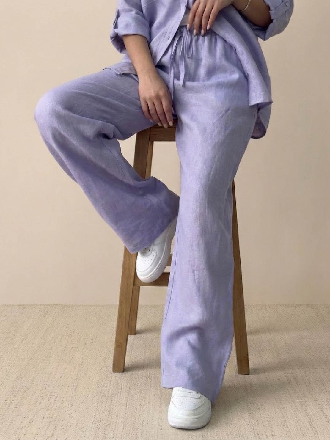 100% cotton Double Comfort Set two-piece outfit in multiple colors with relaxed fit