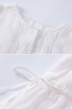 100% Linen Coastal Shift Dress TOSCANA
