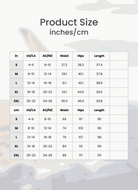 Size chart for High-Waist Wrapped Pants showing waist, hips, and length measurements in inches and cm for sizes S to 2XL
