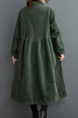 Oversized Vintage Corduroy Coat