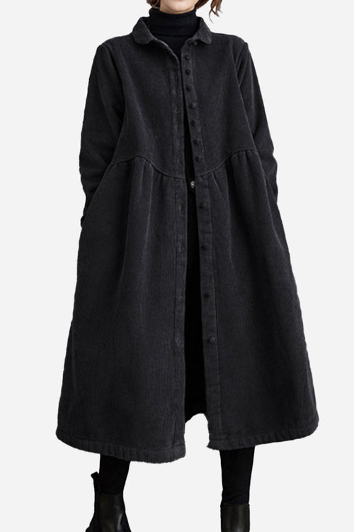 Oversized Vintage Corduroy Coat