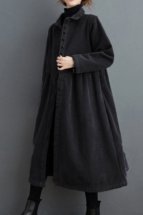 Oversized Vintage Corduroy Coat