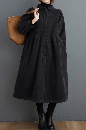 Oversized Vintage Corduroy Coat