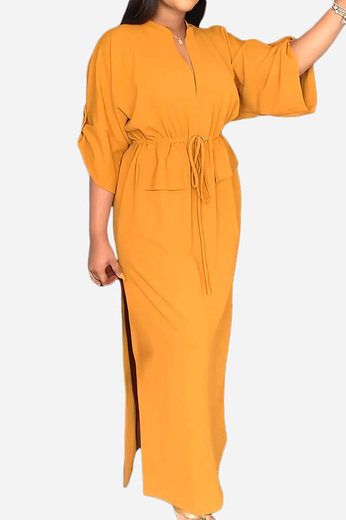 All-Day Drape Dress