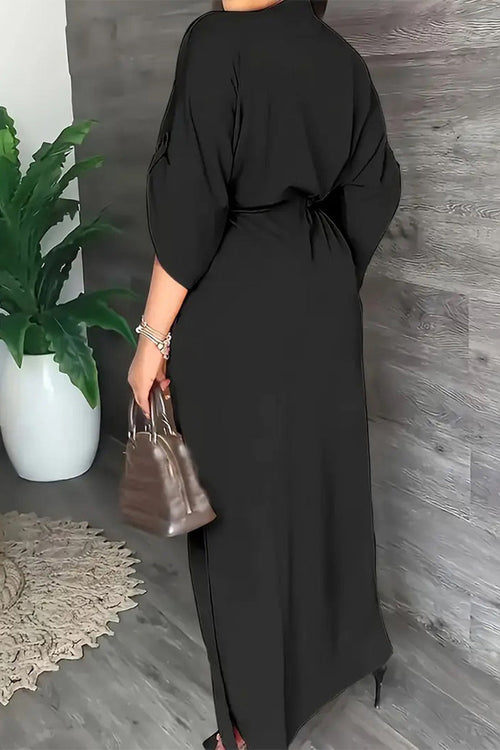 All-Day Drape Dress