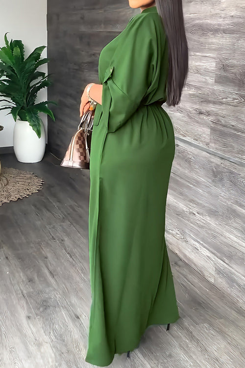 All-Day Drape Dress