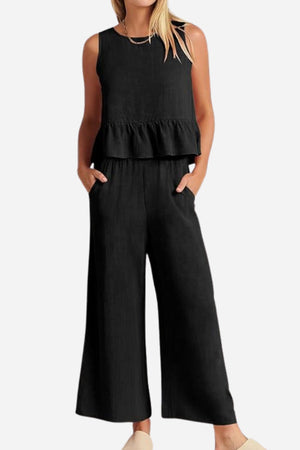 Jetsetter Linen-Like Feel Set