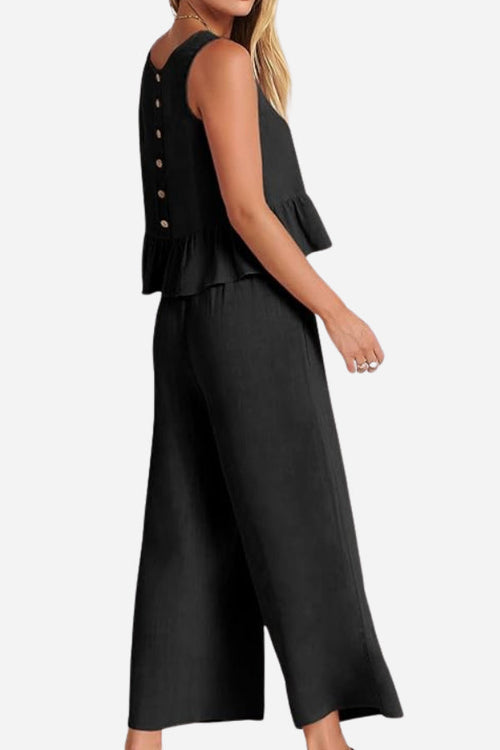 Jetsetter Linen-Like Feel Set