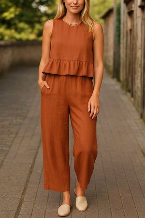 Jetsetter Linen-Like Feel Set