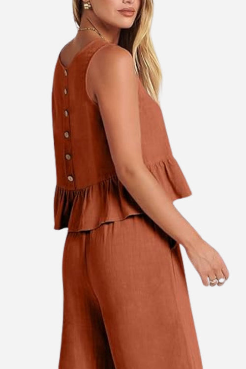 Jetsetter Linen-Like Feel Set
