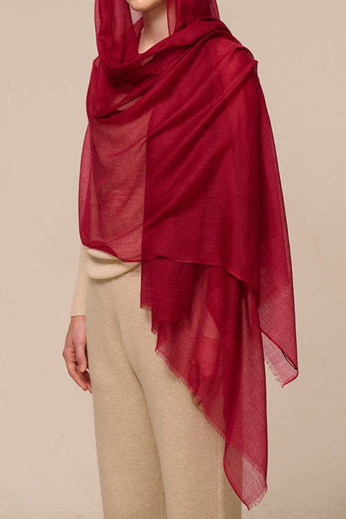 100% Cashmere Featherlight Luxury Scarf