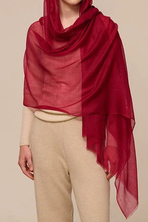 100% Cashmere Featherlight Luxury Scarf