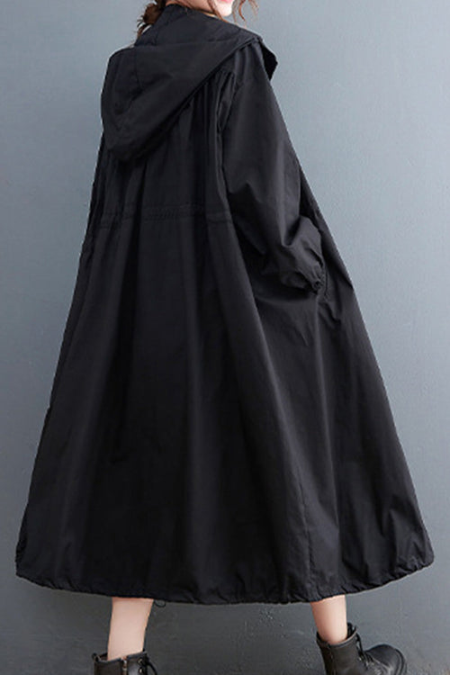 One Size Oversized All-Weather Water-Resistant Windbreaker