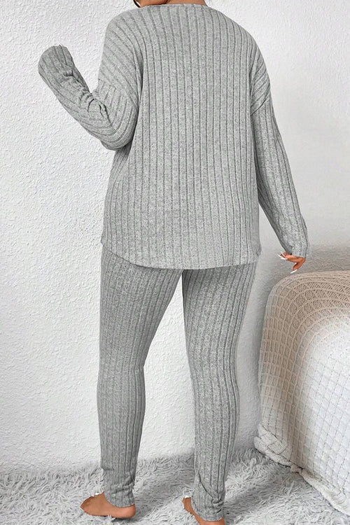 Body Confident Oversized Knit Two-Piece