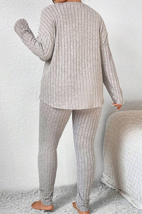 Body Confident Oversized Knit Two-Piece