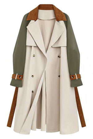 Urban Chic Oversized Color Block Windbreaker