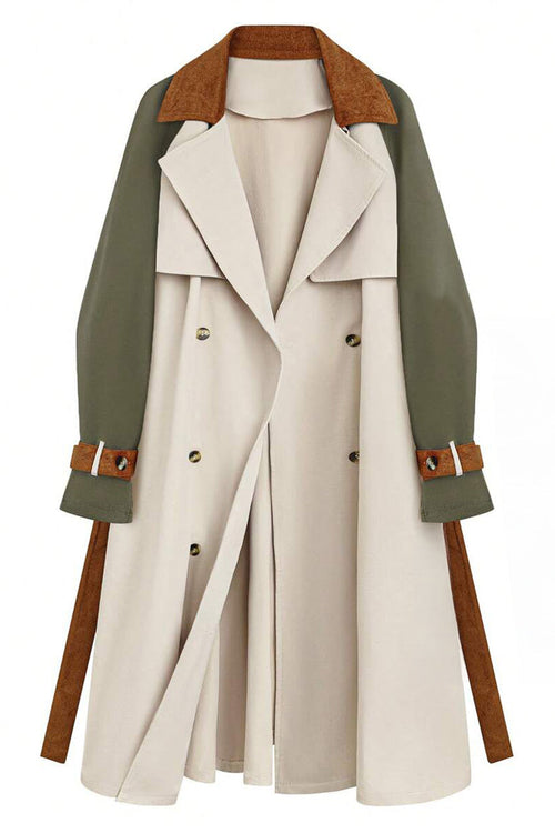 Urban Chic Oversized Color Block Windbreaker