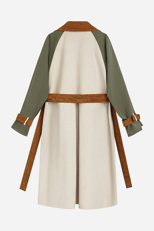 Urban Chic Oversized Color Block Windbreaker