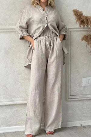 100% Cotton Travel-Ready Two Piece Set