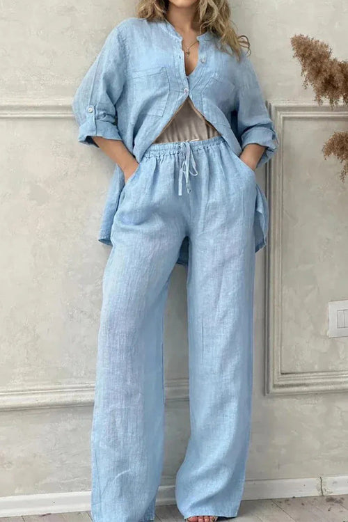 100% Cotton Travel-Ready Two Piece Set