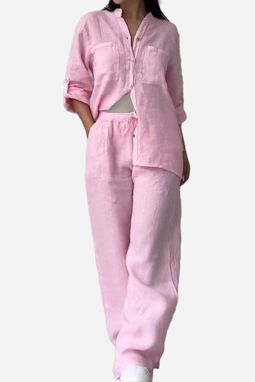 100% Cotton Travel-Ready Two Piece Set