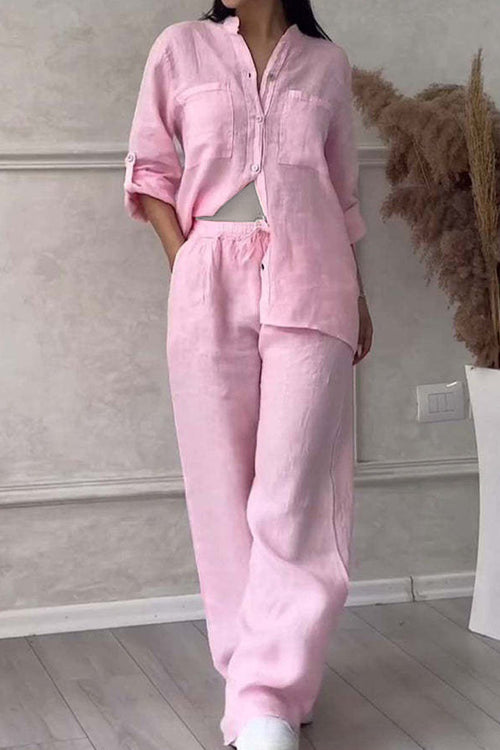 100% Cotton Travel-Ready Two Piece Set