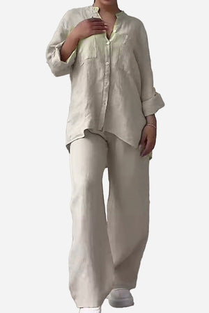 100% Cotton Travel-Ready Two Piece Set