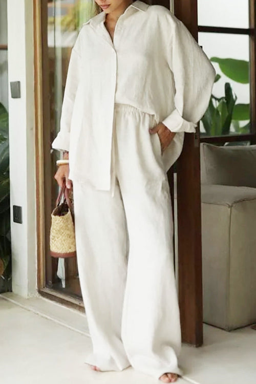 100% Cotton Wanderlust Two Piece Set