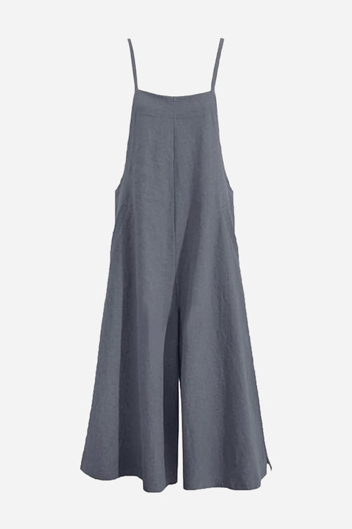 Cotton Blend Travel Comfort Jumpsuit