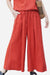 100% Linen One Size Fits All Wide-Leg Pants
