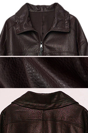Authentic Sheepskin Leather Jacket