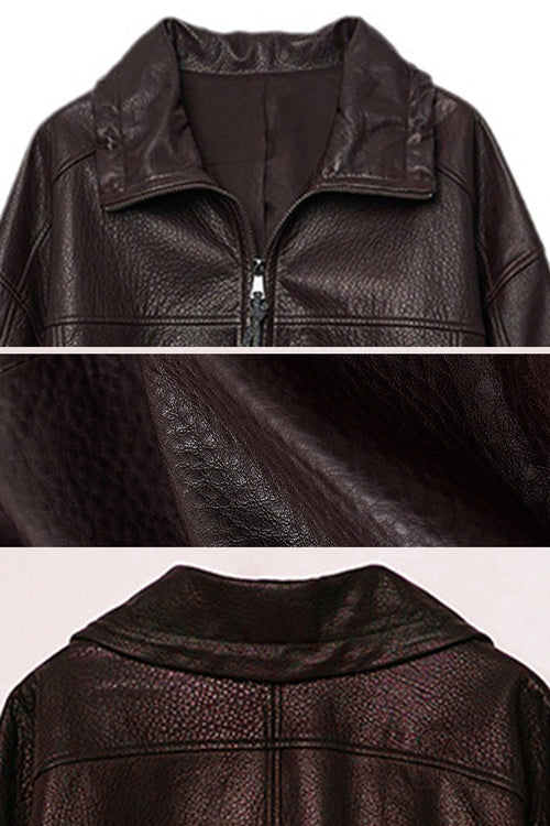 Authentic Sheepskin Leather Jacket