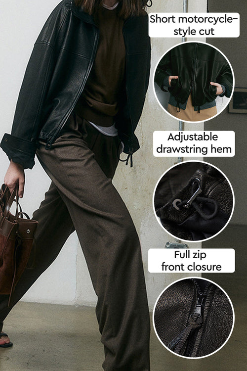 Authentic Sheepskin Leather Jacket