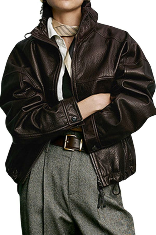 Authentic Sheepskin Leather Jacket