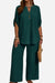 Travel-Ready & Wrinkle-Free Wide Leg & Top Set