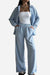 Travel-Friendly Relaxed Fit Wide-Leg Two-Piece Set