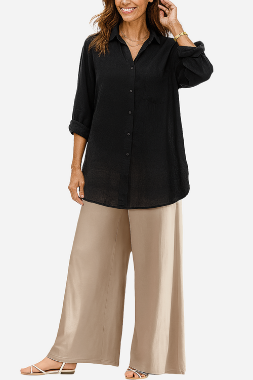Oversized Linen Leaved-IN Set Lyss