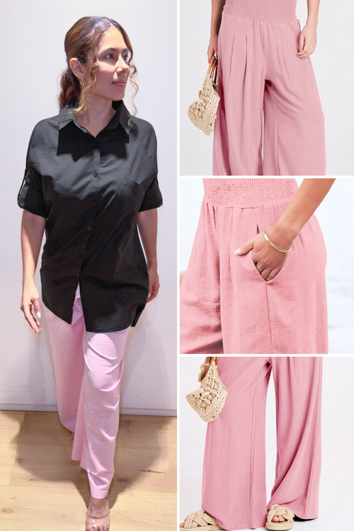 Oversized Linen Leaved-IN Set Lyss