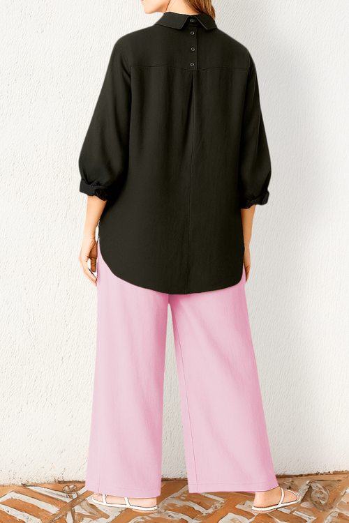 Oversized Linen Leaved-IN Set Lyss