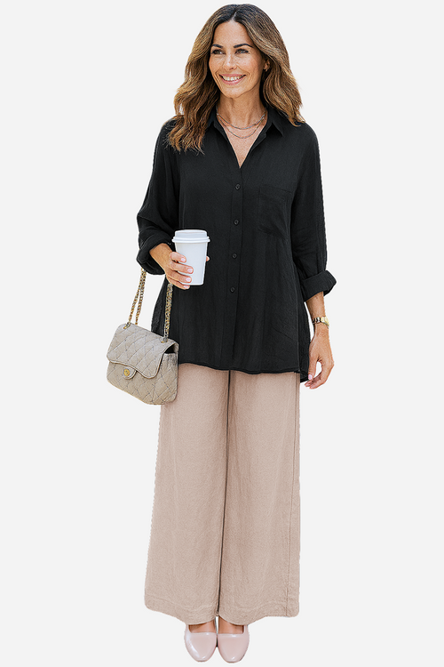 Oversized Linen Leaved-IN Set Lyss