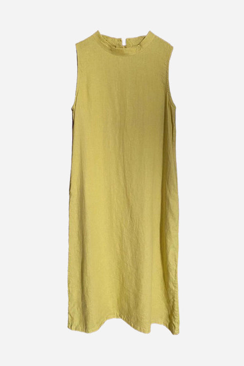 Sunrise Market 100% Linen Midi Dress