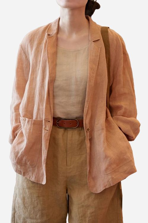 100% Linen Jacket Shirt