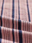 Knot-waist maxi dress with V-neckline, batwing sleeves, and flowing skirt in lightweight stretch fabric