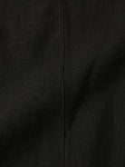 100% linen loose A-line pocket maxi dress with 3/4 sleeves and ankle-length hem