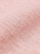 100% linen oversized dropped-shoulder shirt with button front and rollable cuffs