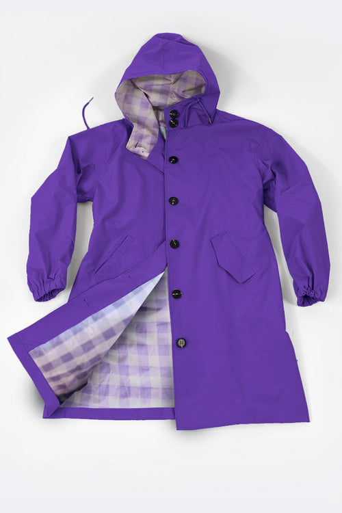 Water Resistant Oversized Hooded Windbreaker Rain Jacket