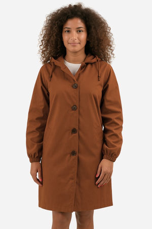 Water Resistant Oversized Hooded Windbreaker Rain Jacket