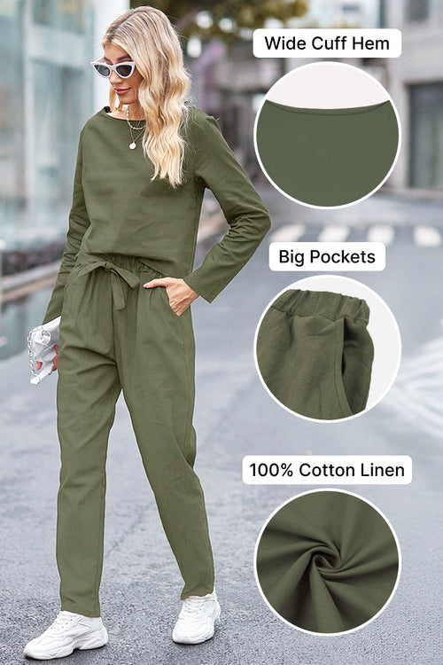Cotton-Linen Monochrome Capsule