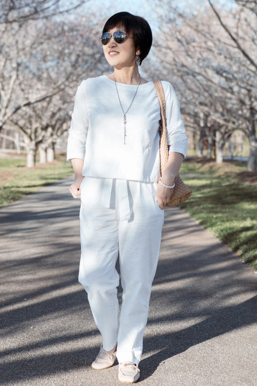 Cotton-Linen Monochrome Capsule