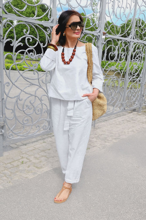 Cotton-Linen Monochrome Capsule